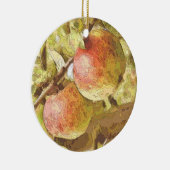 ÄPFEL KERAMIKORNAMENT (Rechts)