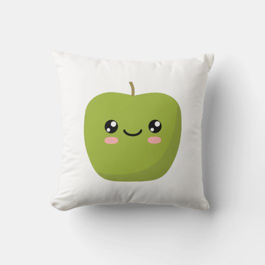 Apfel Kissen (Vorderseite)