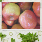 Äpfel KItchen Handtuch (Gefaltet)