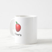 Apfel-Klassik-Mug Kaffeetasse (Vorderseite Links)