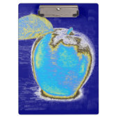 Apfel Klemmbrett (Vorderseite)