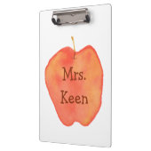Apfel Klemmbrett (Links)