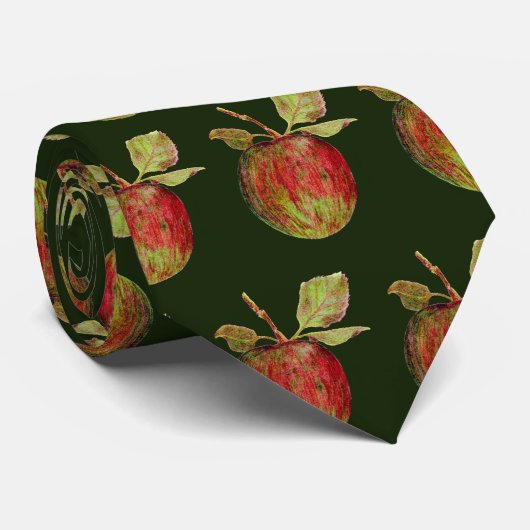Apfel Krawatte (Gerollt)