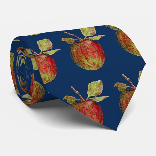 Apfel Krawatte (Gerollt)