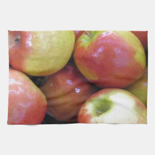 Äpfel Küchentuch