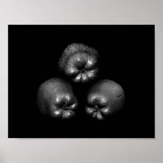 Äpfel - Kunst Klassisch Elegant Spaß einzigartig Poster (Vorne)