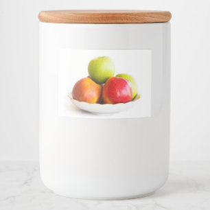 Äpfel Lebensmitteletikett