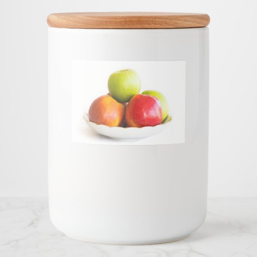 Äpfel Lebensmitteletikett (Vorderseite)