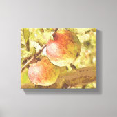 ÄPFEL LEINWANDDRUCK (Vorderseite)