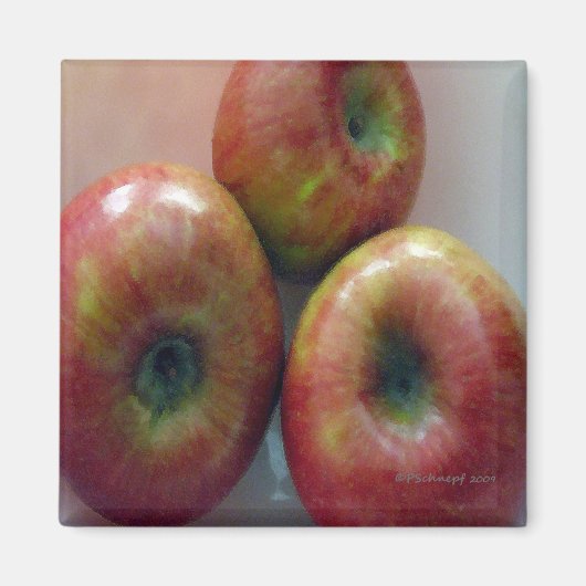 Äpfel Magnet (Vorne)
