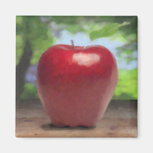 Apfel Magnet