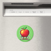 Apfel Magnet (In Situ (Geschirrspüler))