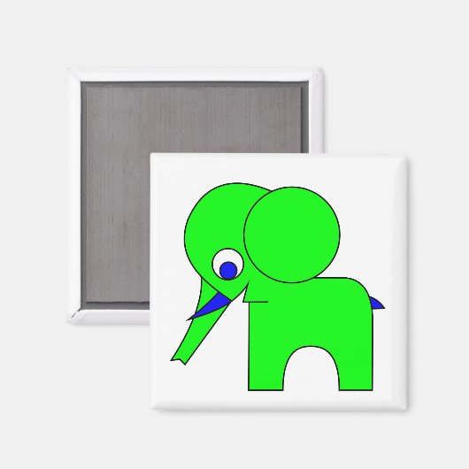 Apfel Magnet (Vorderseite/Rückseite)