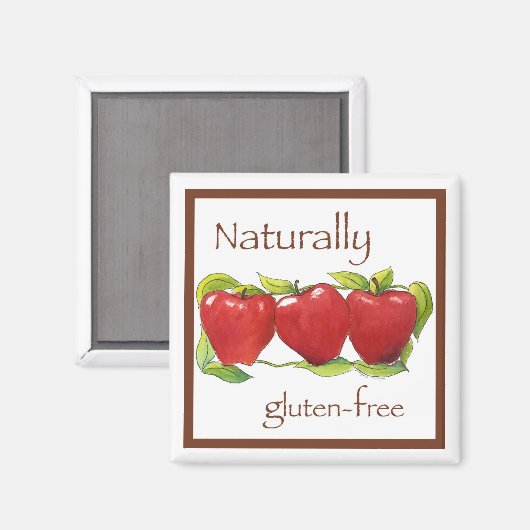 Äpfel Magnet GF (Vorderseite/Rückseite)