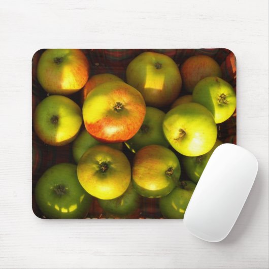Äpfel - Mäusematte Mousepad (Mit Mouse)
