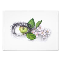 Apfel meiner Augen Surreal zeichnend Kunst
