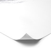 Apfel meiner Augen Surreal zeichnend Kunst Poster (Ecke)