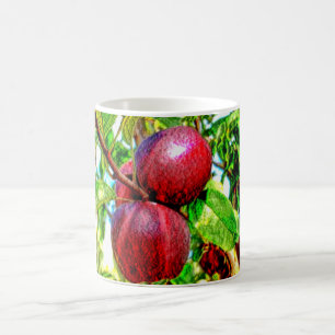Apfel meiner Augenfarbe Zeichnend Kaffeetasse
