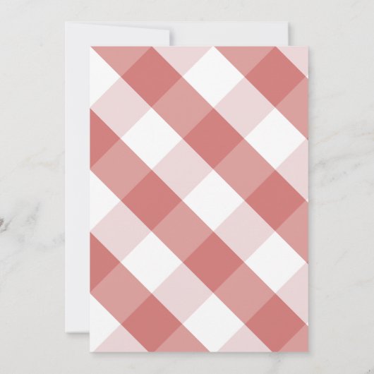 Apfel meiner Blütendusche aus Augapfel Einladung (Rückseite)