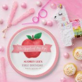 Apfel meines Augenfalles | Sommergeburtsfeier Pappteller (Party)