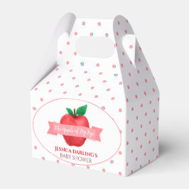 Apfel meines Augenfalles | Sommerliche Babydusche Geschenkschachtel