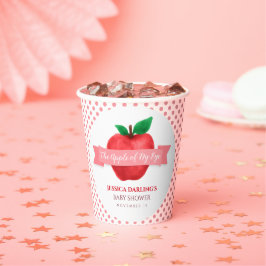 Apfel meines Augenfalles | Sommerthema Babydusche Pappbecher