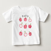 Apfel meines Auges Baby T-shirt (Vorderseite)