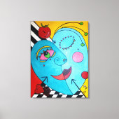 Apfel meines Auges Leinwanddruck (Vorderseite)