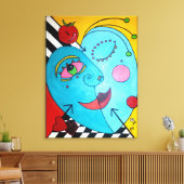 Apfel meines Auges Leinwanddruck (Insitu (Wohnzimmer))