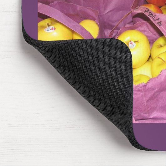 Äpfel Mousepad (Ecke)