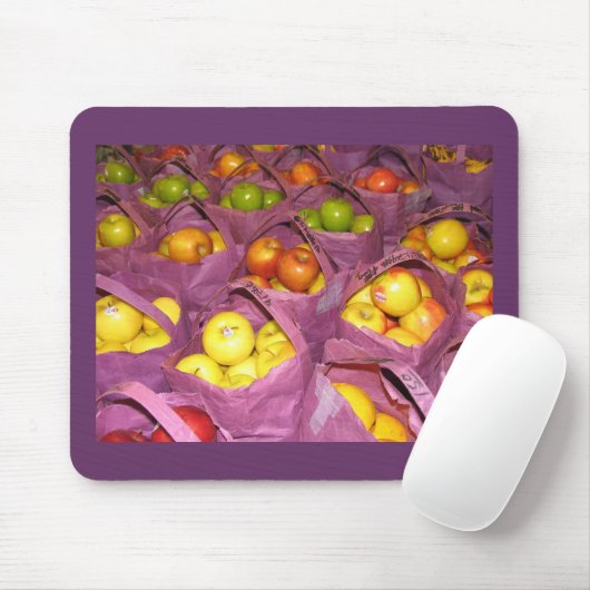 Äpfel Mousepad (Mit Mouse)