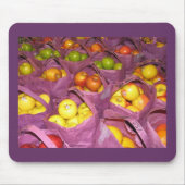 Äpfel Mousepad (Vorne)