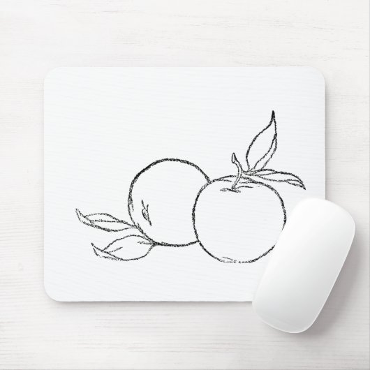 Äpfel Mousepad (Mit Mouse)