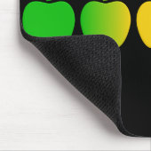 Äpfel mousepad (Ecke)