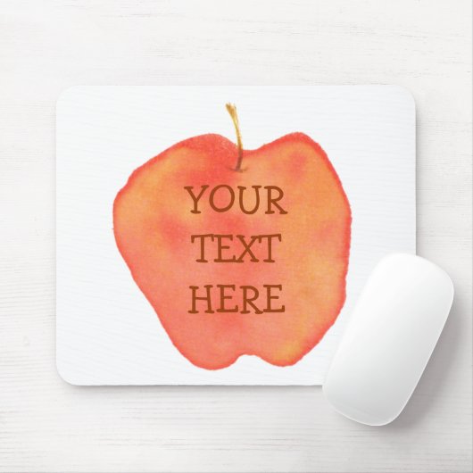 Apfel Mousepad (Mit Mouse)