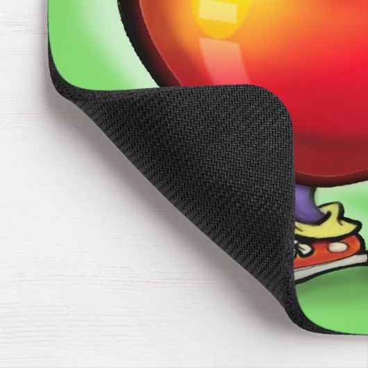 Apfel Mousepad (Ecke)