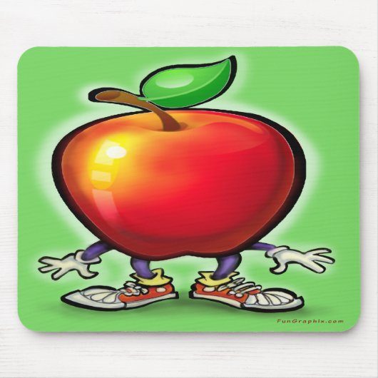 Apfel Mousepad (Vorne)