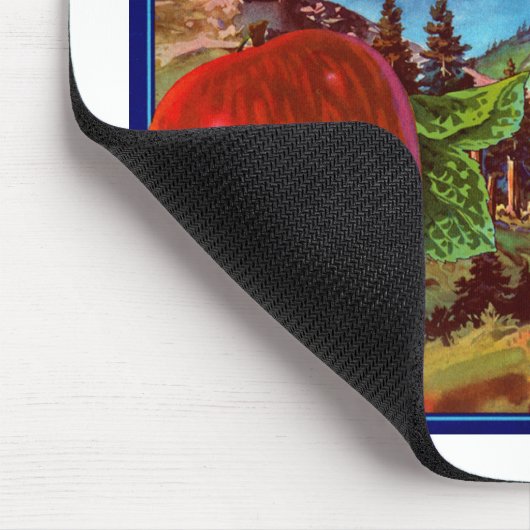 Äpfel Mousepad (Ecke)