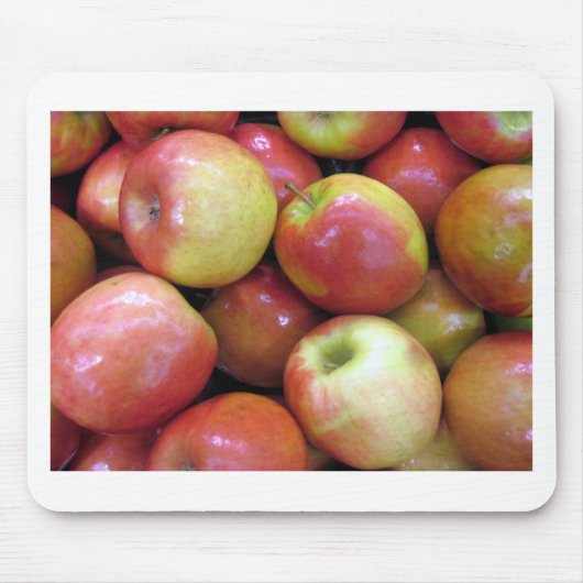 Äpfel Mousepad (Vorne)