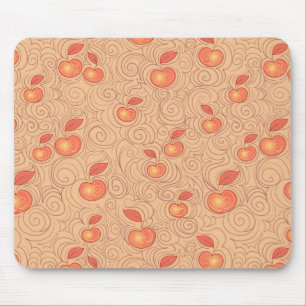 Apfel-Muster Mousepad