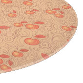 Apfel-Muster Schneidebrett (Ecke)