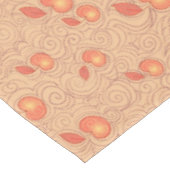 Apfel-Muster Tischdecke (Schrägansicht)