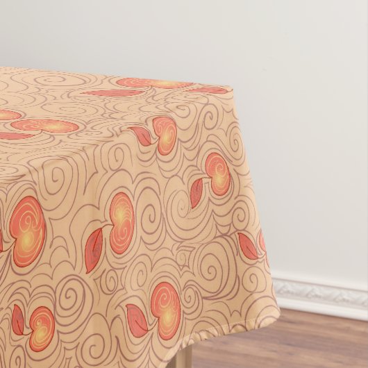 Apfel-Muster Tischdecke (Beispiel)