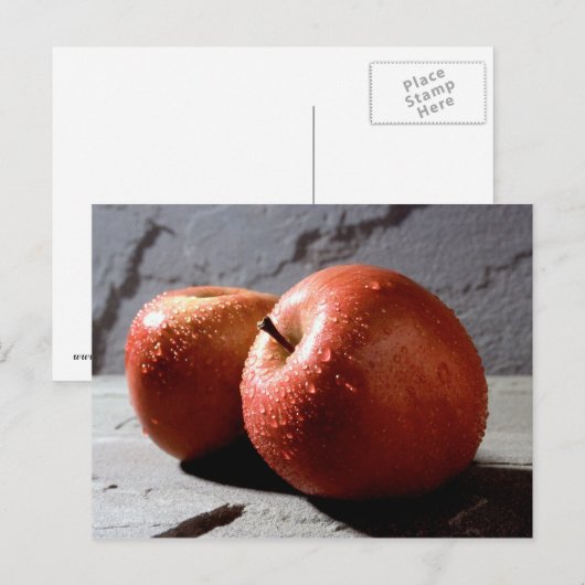 Äpfel nach Karte (Vorne/Hinten)