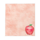 Apfel Notizblock (Vorderseite)