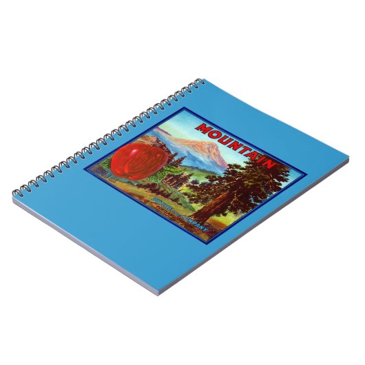 Äpfel Notizblock (Linke Seite)