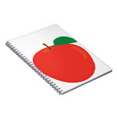 Apfel Notizblock (Rechte Seite)