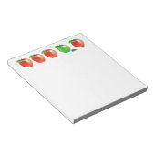 Äpfel Notizblock (angewinkelt)