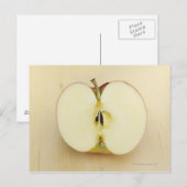 Apfel, Obst, Außenbereich Postkarte (Vorne/Hinten)