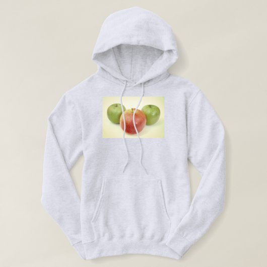 Äpfel Obst Hoodie (Design vorne)